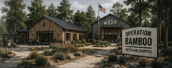 Operation Bamboo Veteran Campus Rendering
